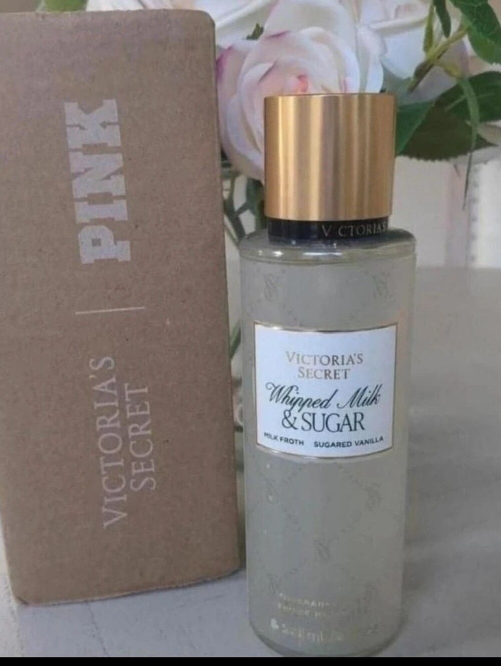 New Victoria Secret fragrance mist Whipped milk & sugar 8.4 oz